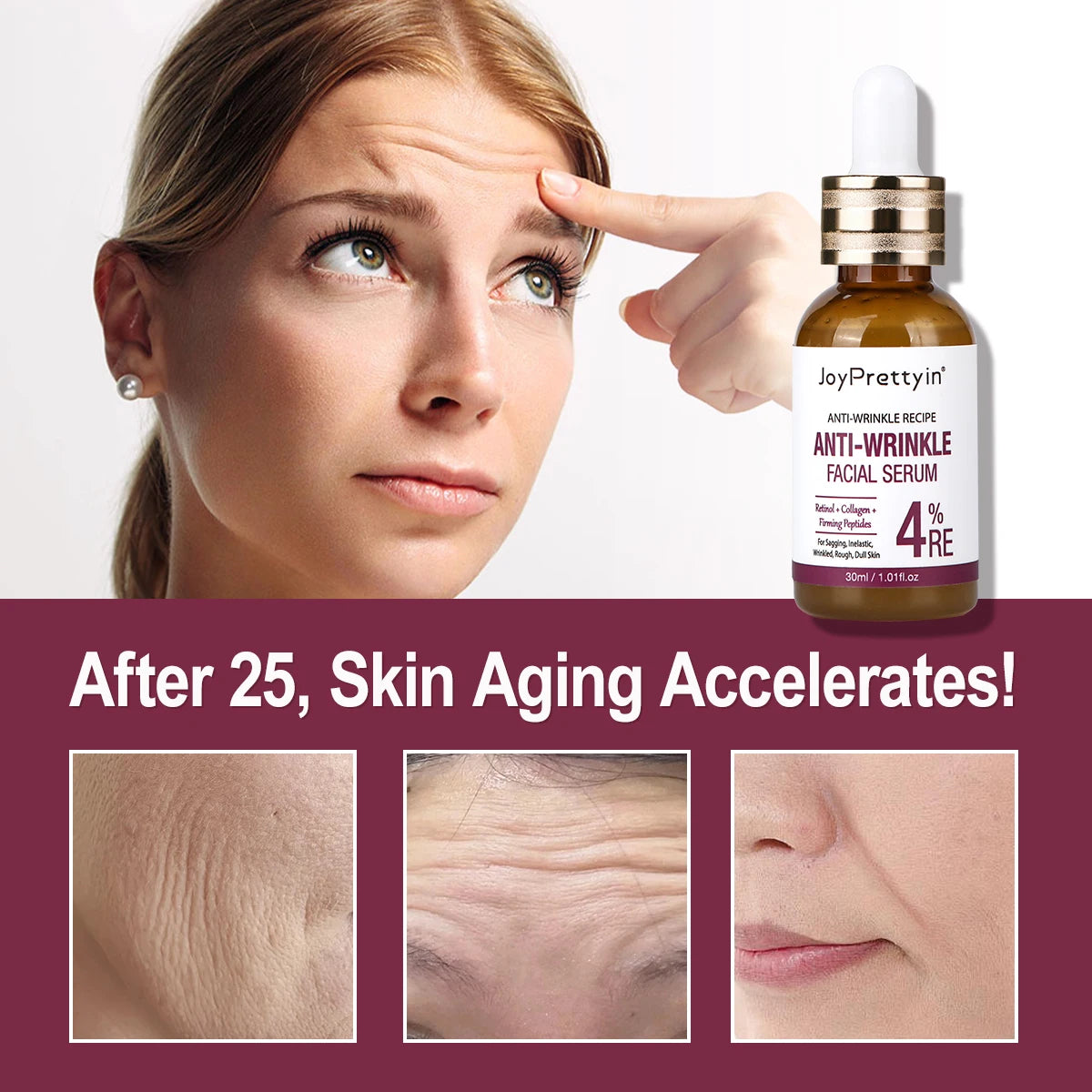Anti Wrinkle Deep Moisturizing Retinol Face Serum