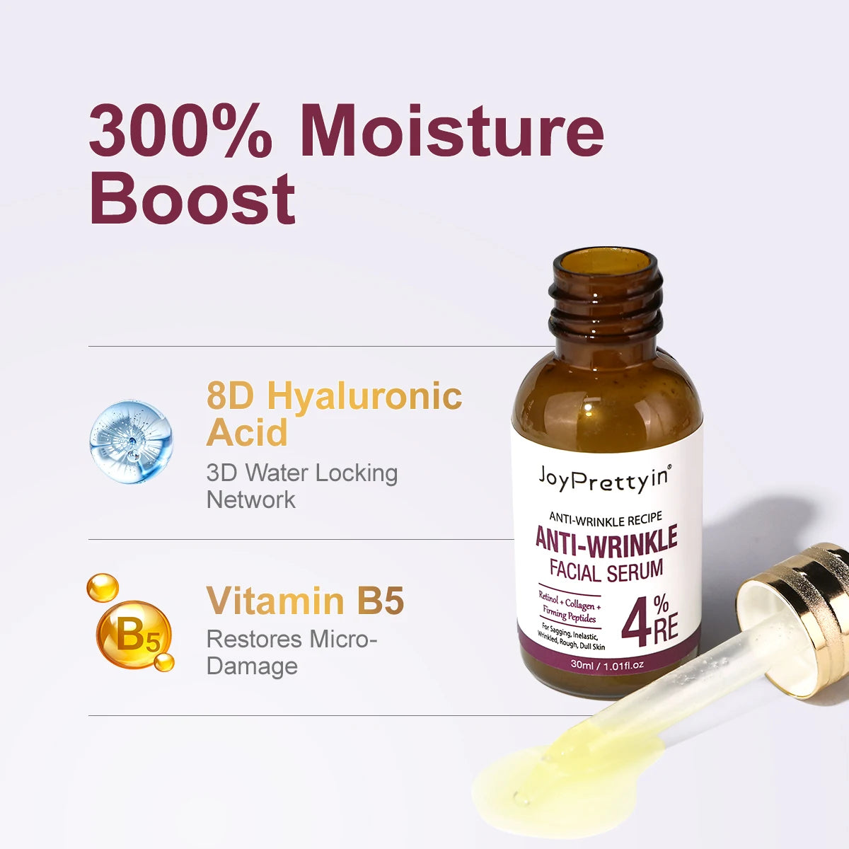 Anti Wrinkle Deep Moisturizing Retinol Face Serum